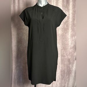 Vince black shift dress size small